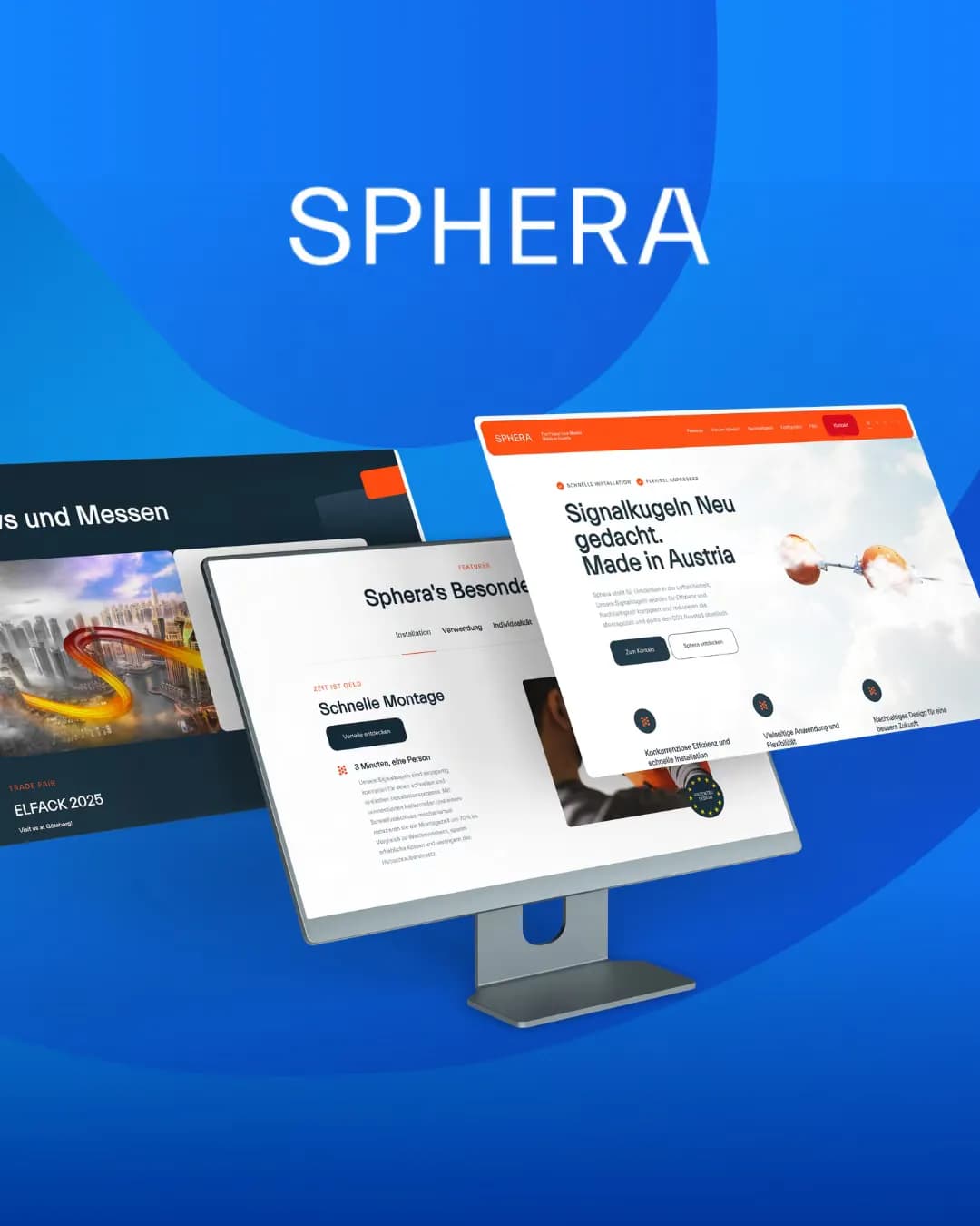 Sphera: Eine komplette Marke mit Website, von null aufgebaut